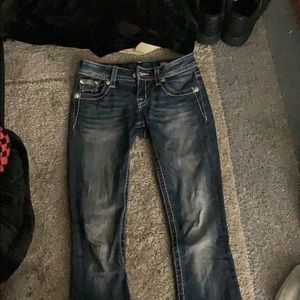 miss me dark wash jeans size 23